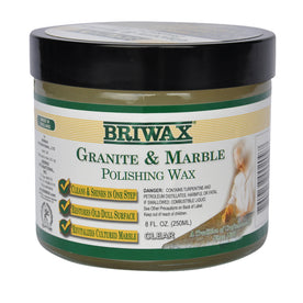 Briwax Marble And Granite Wax Clear 8oz - 250 ML 250 ML