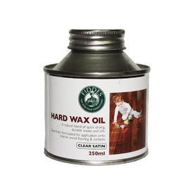 Fiddes Hard Wax Wood Oil - Clear Satin - 250 ML