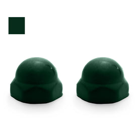 Replacement Ceramic Toilet Bolt Caps to Match American Standard Rain Forest, Set of 2