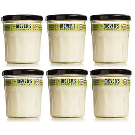 Mrs. Meyer's Clean Day Lemon Scent Air Freshener Candle 7.2oz. (Pack of 6)
