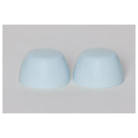 Briggs Color Replacement Plastic Toilet Bolt Caps - Set of 2 - Dresden Blue