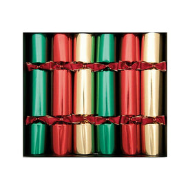 Celebration Crackers Festive Party Luxury Christmas Crackers – Set of 6