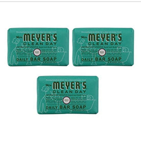 Mrs. Meyer's Clean Day Daily Bar Soap - Basil - 5.3 Fl. Oz. (3 Pack)
