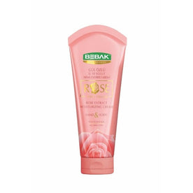 Bebak Hand and Body  Moisturizing Cream with Rose Extract - 75 ML
