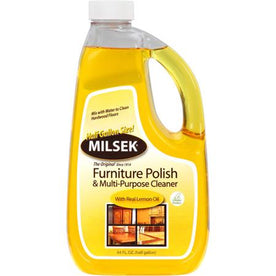 Milsek The Original Furniture Polish & Multi-Purpose Cleaner, 64 fl oz Orange