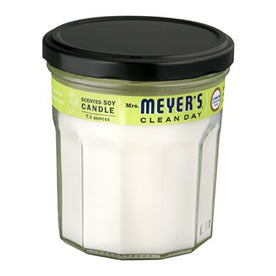 Mrs. Meyer's Clean Day Soy Candle, Lemon Verbena, 7.2-Ounce Jars (Pack of 6)