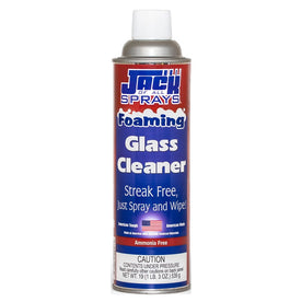 Jack of All Sprays Glass Cleaner Foaming Aerosol Spray (2, 4, 6 and 12 Pack)