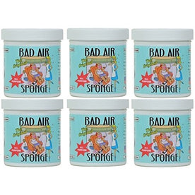 Bad Air Sponge Odor Neutralant Neutralizes and Absorbs Odors - 14oz (Pack of 6)
