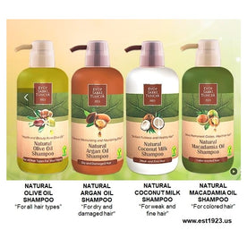 Eyup Sabri Tuncer Natural Vegan Shampoo 600 ML - Assorted Scents