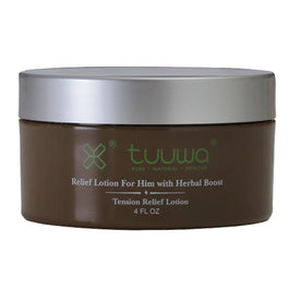 Tuuwa Relief Lotion with Herbal Boost Tension Relief Lotion - 4oz (100% Natural Pain Relief)