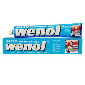 Wenol Auto Metal Polish (Blue) 100 ML 3.98 Oz. - 100 ML
