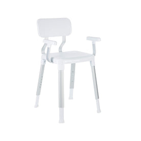 Cappadocia Heavy Duty Shower Chair with Arms and Backrest, Bath Bench for Elderly, Disabled & Senior