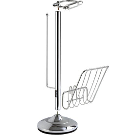 Better Living Products Toilet Caddy Tissue Dispenser w/ Magazine Rack