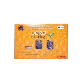 Coconut Seed Plug (24 Pack) with Devault Ugro Rhiza Enriched Seed Starter