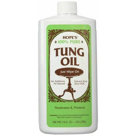 Hope Company 100% Pure Tung Oil 16 oz