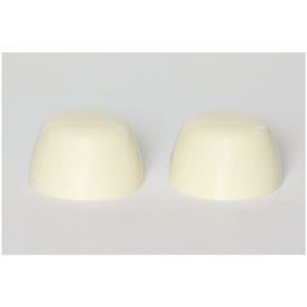 Crane Color Replacement Plastic Toilet Bolt Caps - Set of 2 - Buttercup