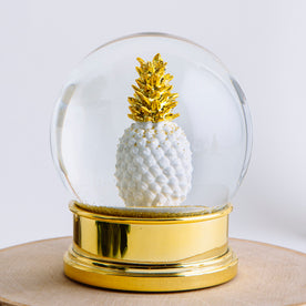Tydus Golden Pineapple Snow Globe without Music [4 Inch / 100 MM]
