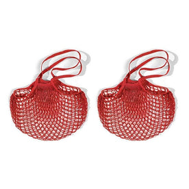 The French Filt Le Fillet Carrying Net Shopping Bag, Pack of 2