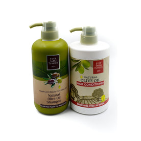 Eyup Sabri Tuncer Natural Olive Oil Hair Care Basics Set - Shampoo & Hair Conditioner