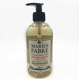 Marius Fabre Liquid Soap with Copra Oil - Cinnamon & Orange Zest