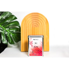 Teapublic Scarlet 100% Natural Herbal Tea (60 Gram Tin Can)