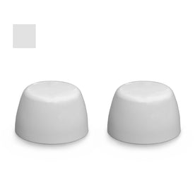 American Standard Color Replacement Plastic Toilet Bolt Caps - Set of 2 - Euro White