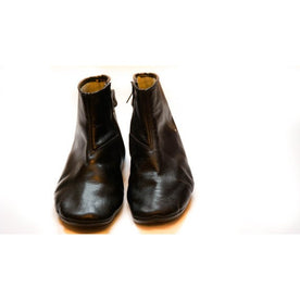 Mes Sufi (dervish Shoes) Leather Slipper Black