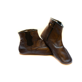 Mes Sufi (dervish Shoes) Leather Slipper - Brown