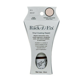 Rack-A-Fix RF-6 Biscuit Touch Up Vinyl Coating Repair for Dishwasher Racks & More