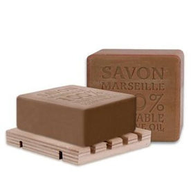 Eyup Sabri Tuncer Milk & Honey Herbal Soap with Wooden Soap Holder (150 GR / 5.29 OZ) - 150 GR