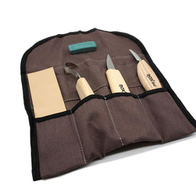 ROX Wood 5 Pieces Wood Carving Tool Set In A Canvas Bag