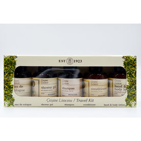 Eyup Sabri Tuncer Essential Travel Kit Set - 5 Piece, TSA Approved (Cesme Lemon / Wild Fig)