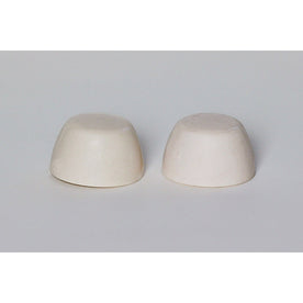Universal Rundle Color Replacement Plastic Toilet Bolt Caps - Set of 2 - Rose Dawn