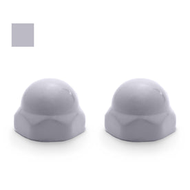 Replacement Ceramic Toilet Bolt Caps to Match American Standard Lilac, Set of 2