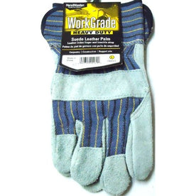 Handmaster Magid TB-625ET Leather Palm Garden Work Suede Leather Utility Gloves