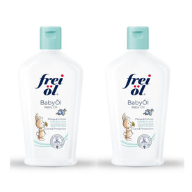 Frei Oel Oil Care & Protection Experts Baby Oil, Pack of 2 (140 ML)