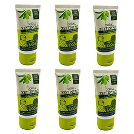Eyüp Sabri Tuncer Natural Olive Oil Hand and Body Cream Tube 50 ml, 6 Pack