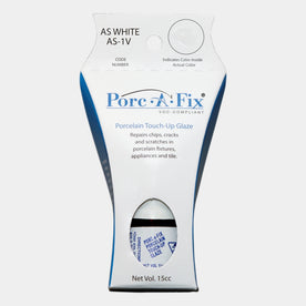 Porc-A-Fix Touch Up Repair Glaze Paint Kit to Match American Standard, White VOC Compliant (AS-1V)