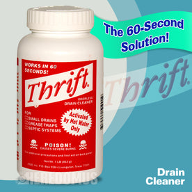 Thrift Alkaline Based Granular Drain Cleaner (T-100 / T-200 / T-600)