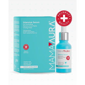 MamaAura Vegan Intensive Face Serum for Oily and Acne Prone Skin 30 ML