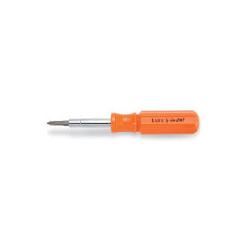 LUTZ 6-IN-1 Screwdriver Orange