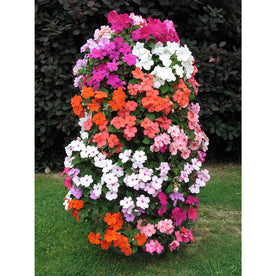 Apollo Exports Flower Tower Freestanding Vertical Planter, 3-Feet (3 Pack)