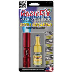 Rapid Fix UV Liquid Plastic Adhesive & Refills