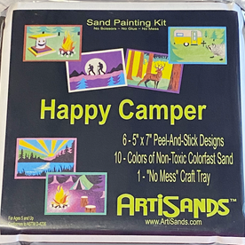 ArtiSands Happy Camper Sand Painting Kit