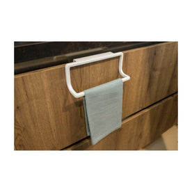 Kitchen Dish Towel Holder, Decorative Kitchen Hand Towel Holder For Cabinet, Pack of 10 (White)