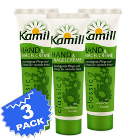 Kamill Hand and Nail Cream Classic Travel Size - 30 ML (3-Pack)