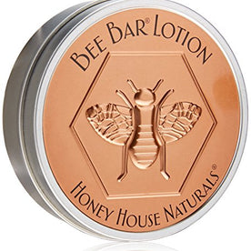 Honey House Naturals Large Bee Bar Solid Lotion, 2 oz, HAWAIIAN