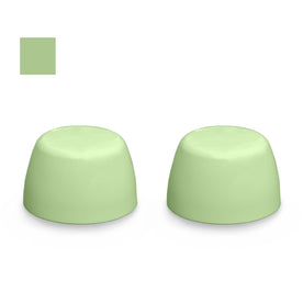 American Standard Color Replacement Plastic Toilet Bolt Caps - Set of 2 - Willow Mist