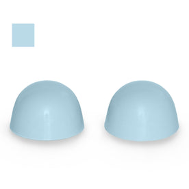American Standard Color Replacement Plastic Toilet Bolt Caps - Set of 2 - Dresden Blue