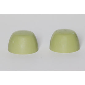 Replacement Plastic Toilet Bolt Caps to Match Kohler Avocado, Set of 2